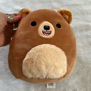Squishmallow 8” Stokley Bear